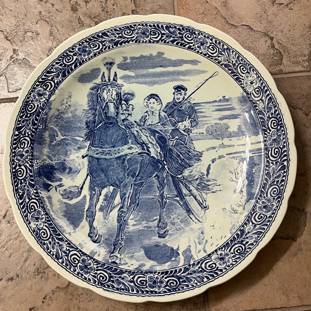 Royal Delft Boch Wall Plate